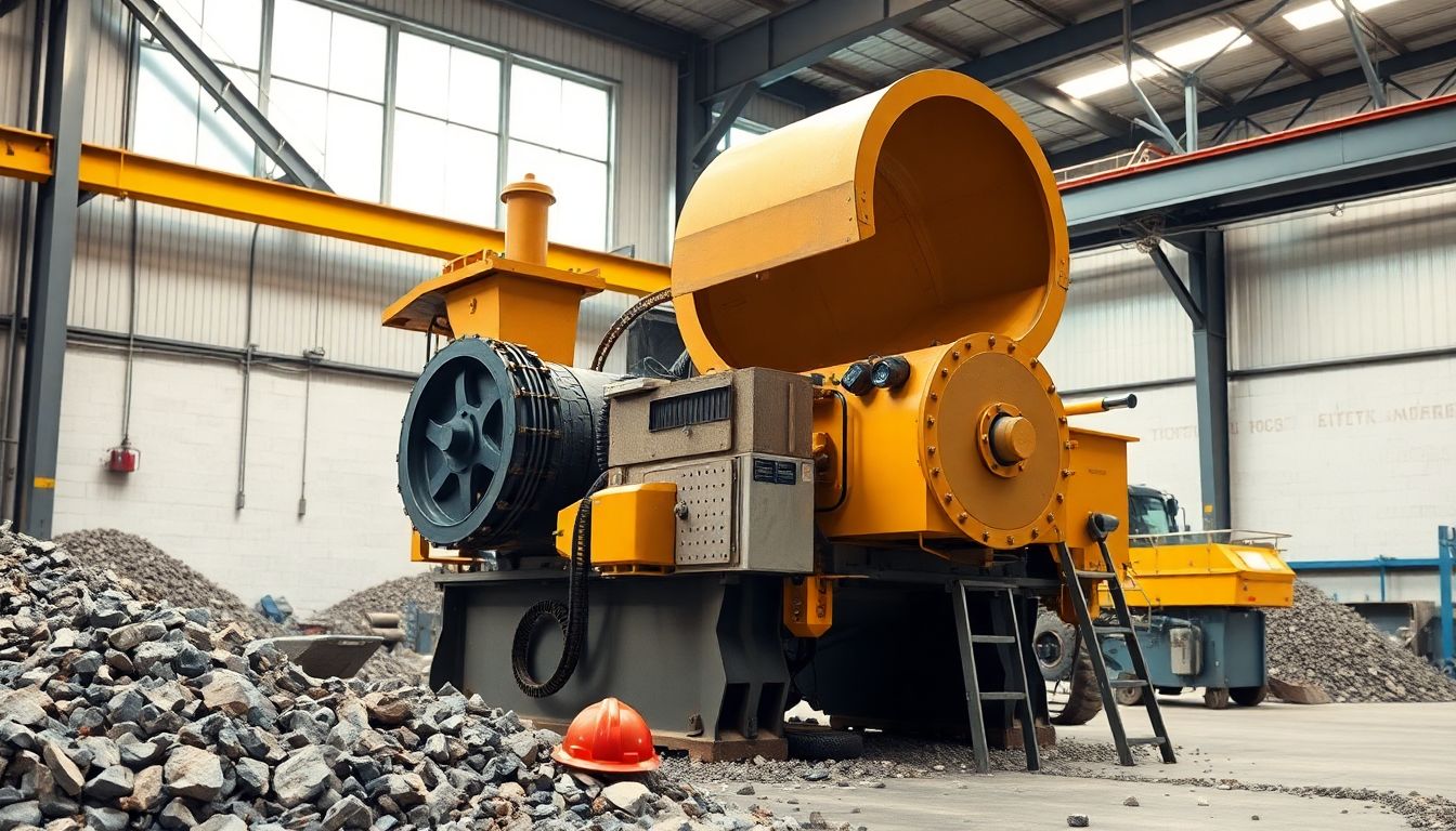 Molino Pulverizador de Rocas